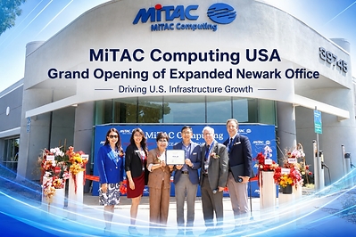 MiTAC Computing Technology USA Corporation anuncia la inauguración oficial de su oficina ampliada en Newark para impulsar el crecimiento de las infraestructuras en EE. UU.