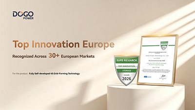 DoGo Power gana el premio a la mejor innovación de 2026 en Europa otorgado por EUPD Research