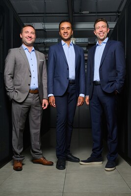 The management team at firstcolo (from left to right: Nicolaj Kamensek, COO; Jerome Evans,CEO; Dennis Bergfeld, CFO), who will continue to shape firstcolo’s next phase of development following the change of investors.