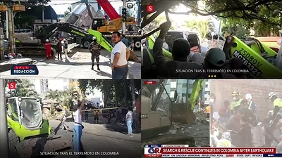 Zoomlion moviliza equipos y personal de emergencia para ayudar a las víctimas del terremoto de Colombia