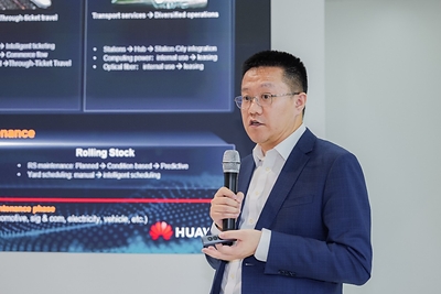 Raymond Zuo, presidente de la unidad de negocio Smart Rail de Huawei
