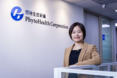 PhytoHealth Corporation CEO Angel Lee at the company’s headquarters in Taiwan. Photo: Hsiao Peng-Kai / Business Today